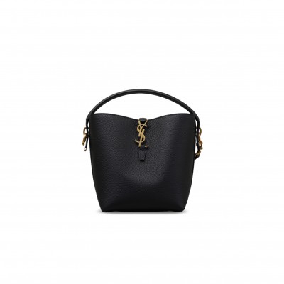 YSL LE 37 SMALL IN GRAINED LEATHER 749036 (20*17*13cm)